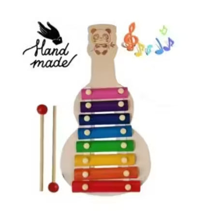 Wooden Guitar Shape Xylophone