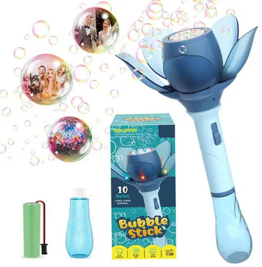 LED Automatic Bubble Flower Wand