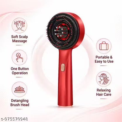 Electric Hair Scalp Massager & Detangling Brush