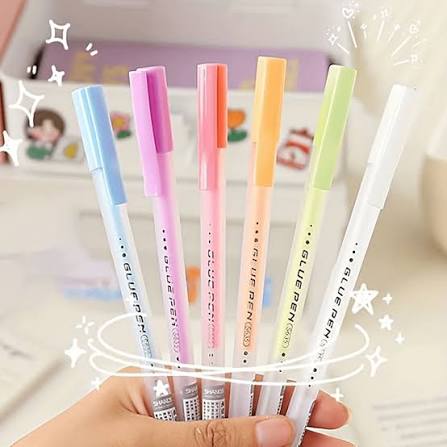 Pastel Color Glue Pen