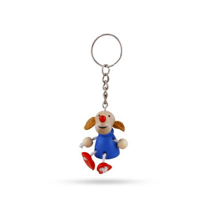 Wooden Animal & Cartoon Keychain