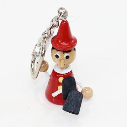 Wooden Animal & Cartoon Keychain