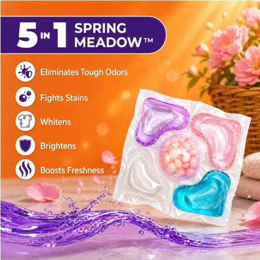 5 in 1 magic laundry detergent (30) pods