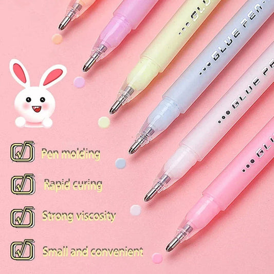 Pastel Color Glue Pen