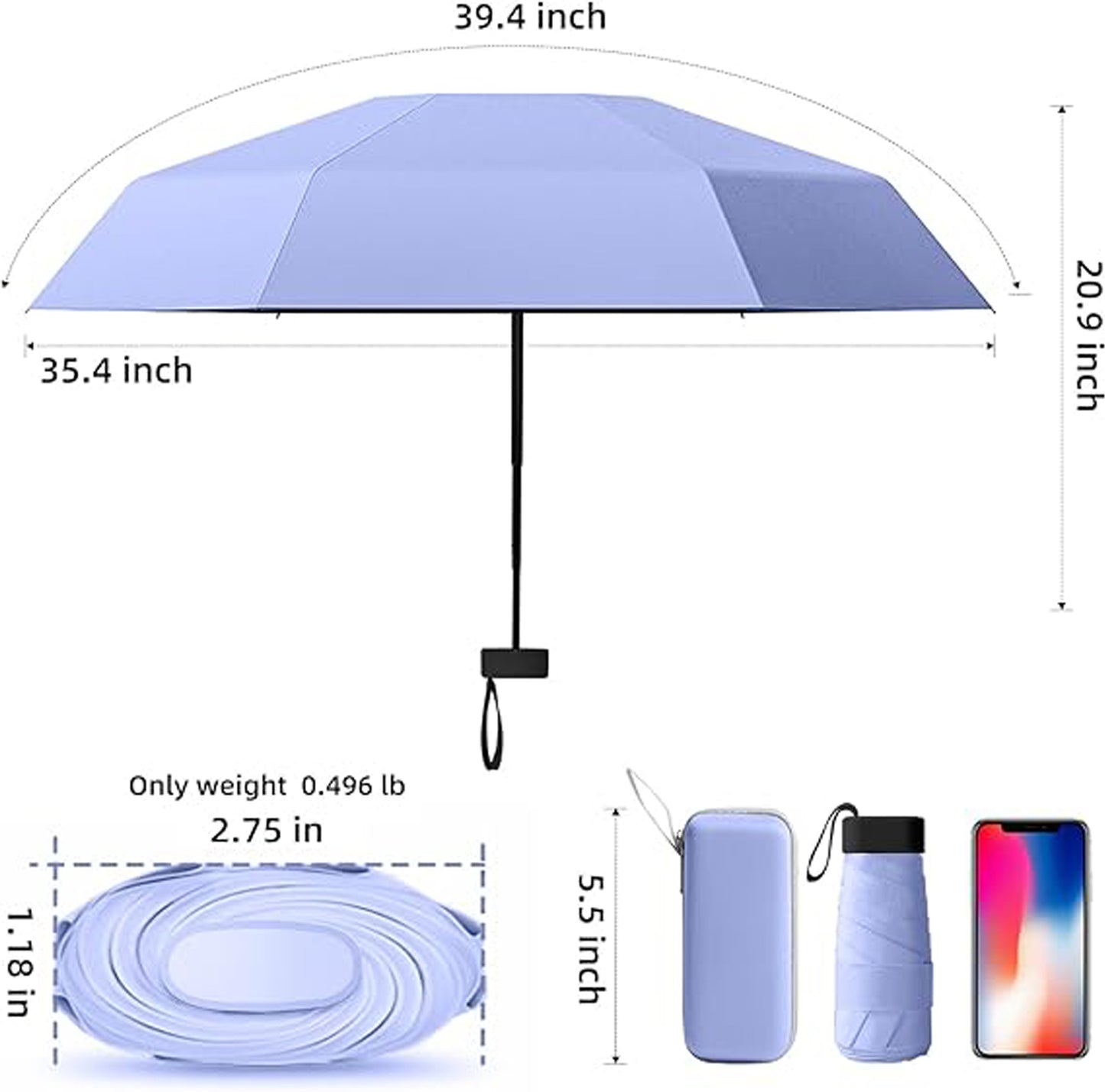Mini Pocket Umbrella
